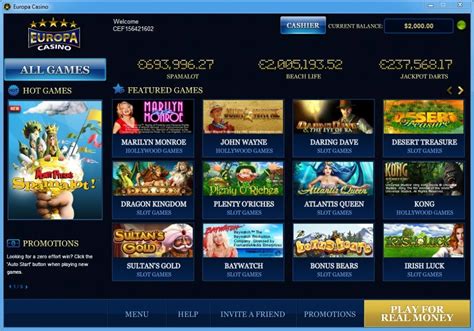 Europa Casino Software - A Comprehensive Guide